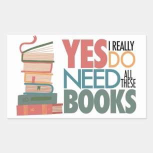 Book and Reading Love Sticker