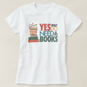 Book and Reading Love T-Shirt