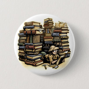 Book Archaeologist Button