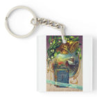 Book, Bells and Church Vintage New Year