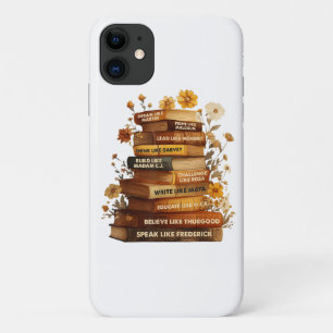 Book Black History Month iPhone 11 Case