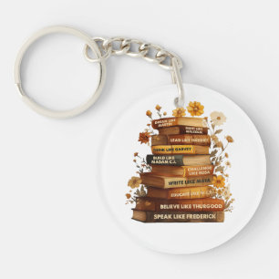 Book Black History Month Key Ring