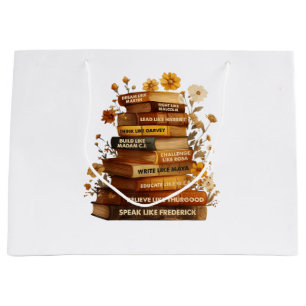 Book Black History Month Large Gift Bag