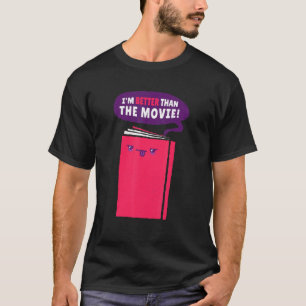Book Book Adaptation Television Movies Cinema Read T-Shirt
