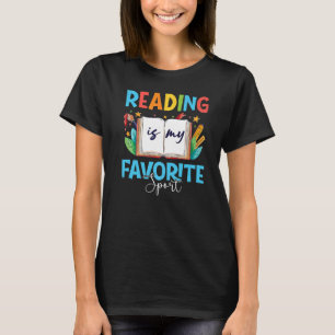 Book Bookish Nerds Book Reading is My Favorite Sp T-Shirt