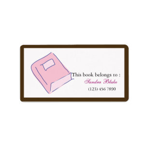 Book - Bookplates Label