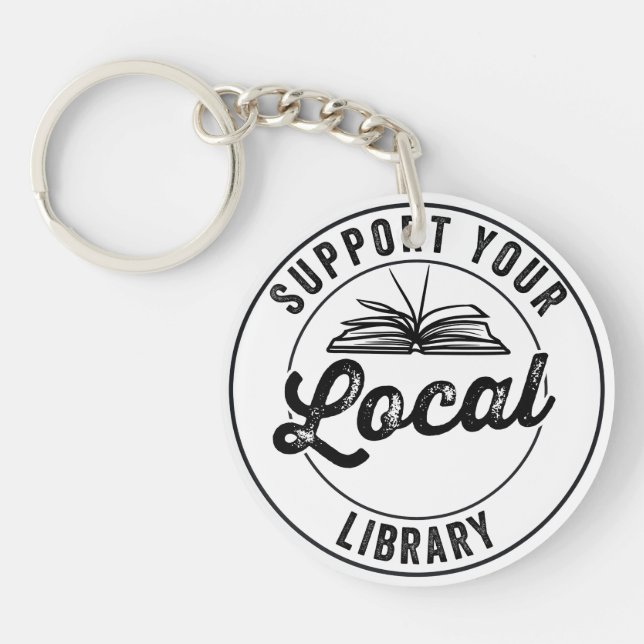 book, books, book nerd, book worm, reader, literar key ring (Front)