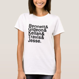 Book Boyfriend- Bennett, Gideon, Kellan, Travis... T-Shirt