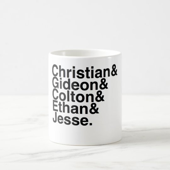 Book Boyfriend- Christian, Gideon, Colton, Ethan, Coffee Mug