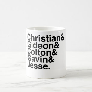 Book Boyfriend- Christian Gideon, Colton, Gavin... Coffee Mug