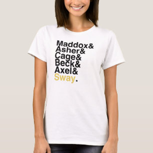 Book Boyfriend — Maddox Asher Cage Beck Axel Sway T-Shirt