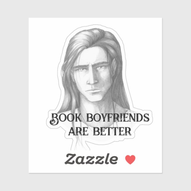 Book Boyfriend Portrait (Sheet)