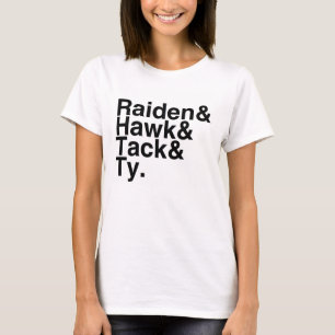 Book Boyfriend- Raiden, Hawk, Tack, Ty T-Shirt