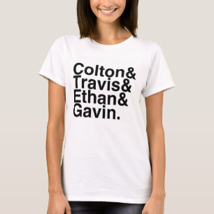 Book Boyfriends — Colton Travis Ethan Gavin T-Shirt