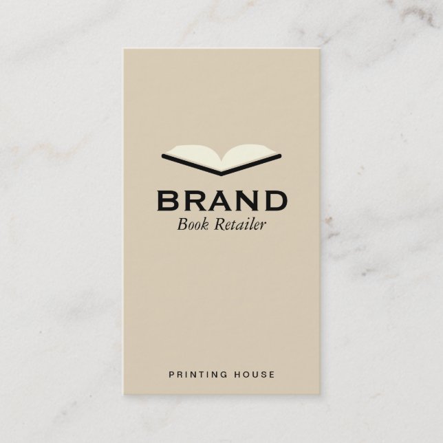 Book Business Card (Front)