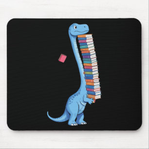 Book Carrying Dinosaur Reading Dino Mouse Mat