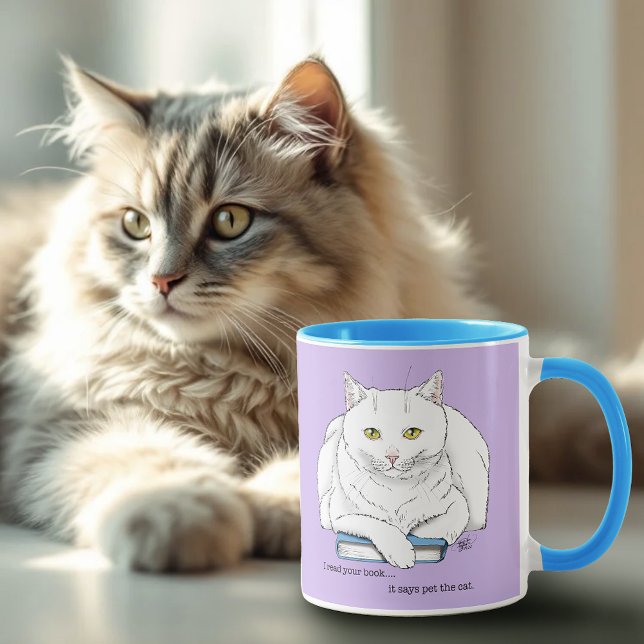 Book Cat Mug (Creator Uploaded)