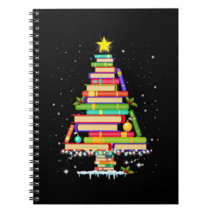 book christmas tree merry christmas librarian
