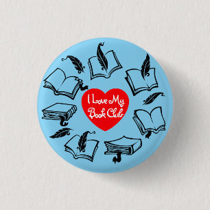 Book Club 3 Cm Round Badge