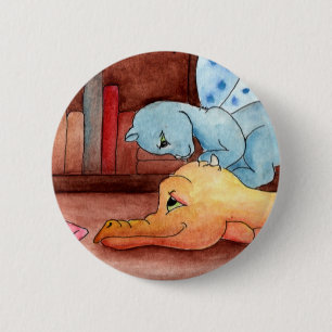 Book Club 6 Cm Round Badge