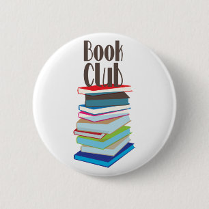 Book Club 6 Cm Round Badge