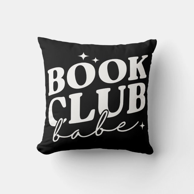 Book Club Babe Cushion (Front)