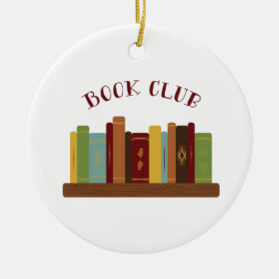 Book Club Ceramic Tree Decoration
