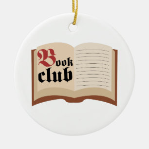 Book Club Ceramic Tree Decoration