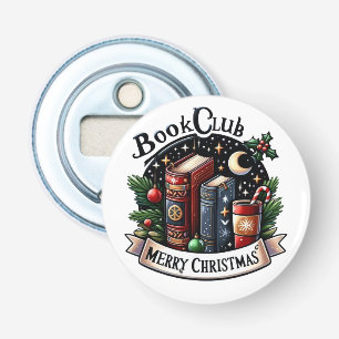 Book Club christmas Bottle Opener