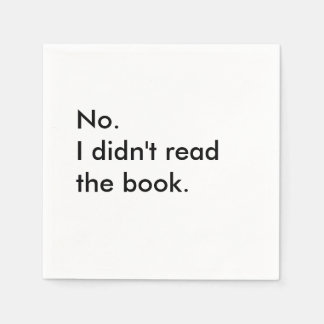 Book Club Cocktail Napkins