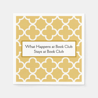 Book Club Cocktail Napkins
