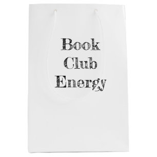 Book Club Energy Medium Gift Bag