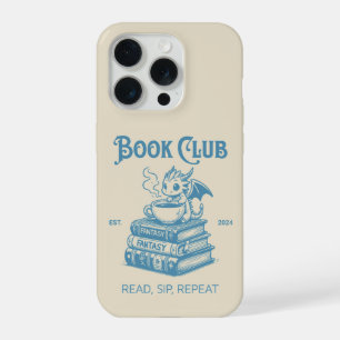 Book Club Fantasy Dragon Lovers iPhone 15 Pro Case