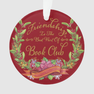 Book Club Friendship Ornament