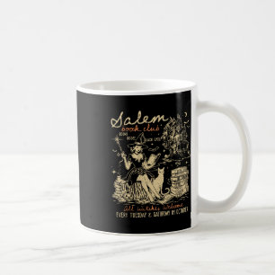 Book Club Funny Bookish Halloween Spooky Reading B Coffee Mug