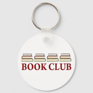 Book Club Gift For Readers Key Ring