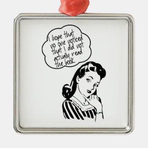 Book Club - I Hope - Retro Metal Tree Decoration