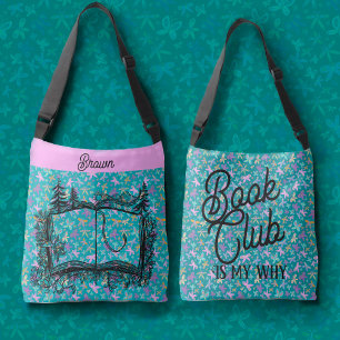 Book club is my why crossbody bag