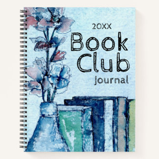 Book Club Journal Personalised Flower Bouquet