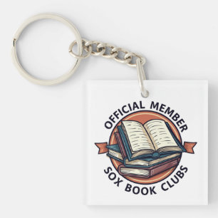 Book Club Member Keychain