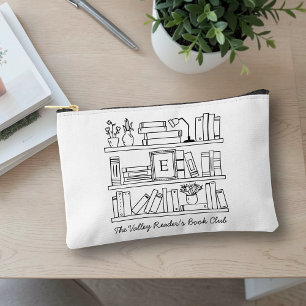 Book Club Member's Personalized Gift Accessory Pouch