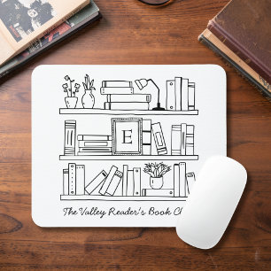 Book Club Member's Personalized Gift Mouse Mat