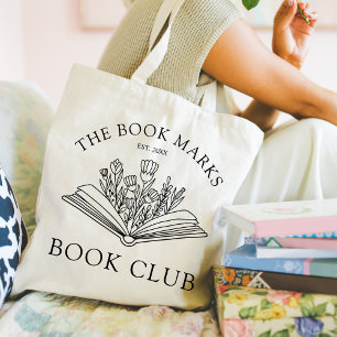 Book Club Name Custom Gift Tote Bag