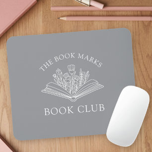 Book Club Name Members Personalized Gift Mouse Mat