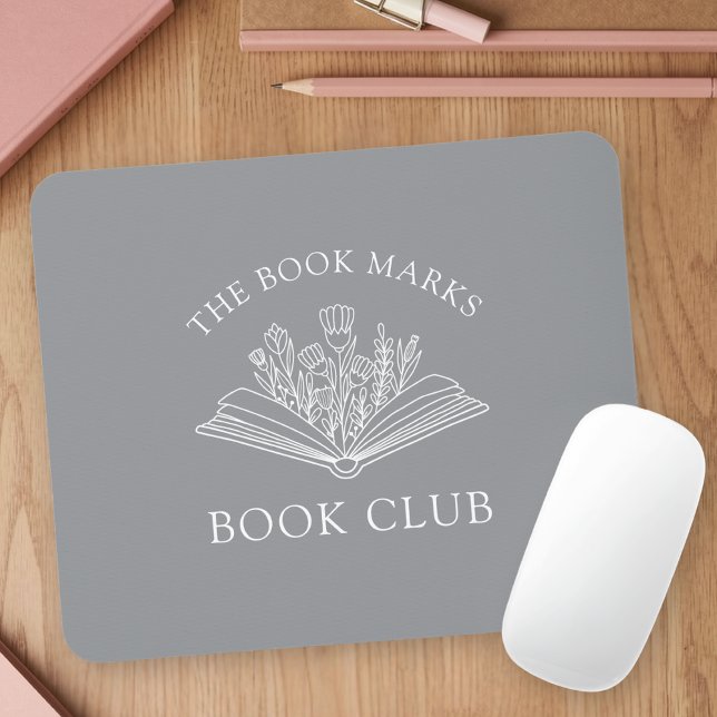 Book Club Name Members Personalized Gift Mouse Mat (Creator Uploaded)