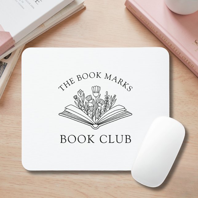 Book Club Name Members Personalized Gift Mouse Mat (Creator Uploaded)