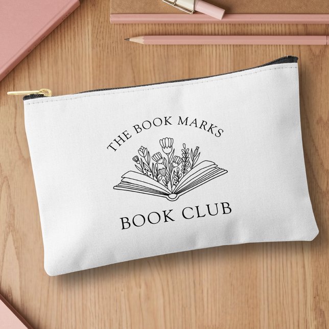 Book Club Name Personalized Gift Accessory Pouch (Creator Uploaded)
