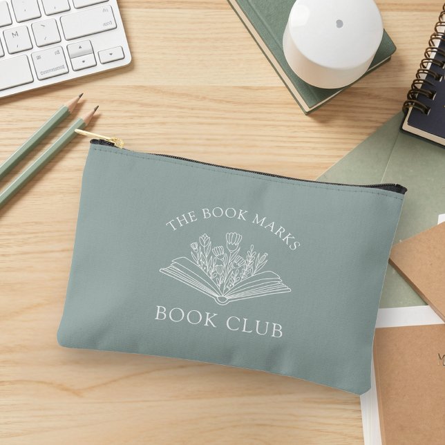 Book Club Name Personalized Gift Accessory Pouch (Creator Uploaded)