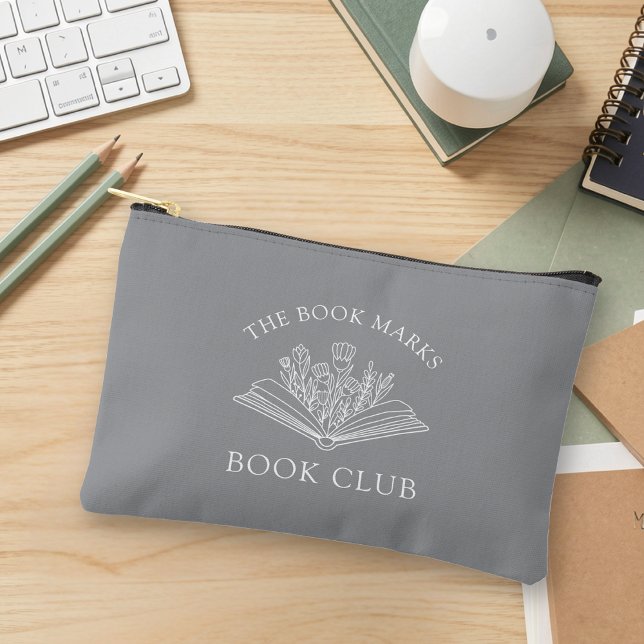 Book Club Name Personalized Gift Accessory Pouch (Creator Uploaded)