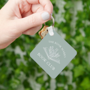 Book Club Personalized Member's Gift Key Ring